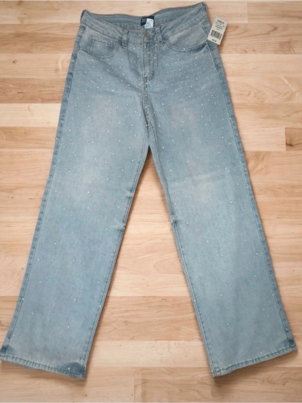 Project indigo pearl rhinestone jeans size 11